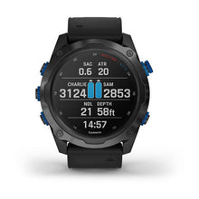 Load image into Gallery viewer, Descent™ Mk2i, Titanium Carbon Grey DLC with Black Band - Divealot Scuba