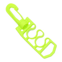 Load image into Gallery viewer, Scuba Hose &amp; Gauge Retaining Clip Black or Yellow -Divealot Scuba
